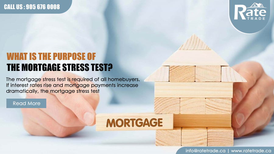 What is the purpose of the mortgage stress test?
