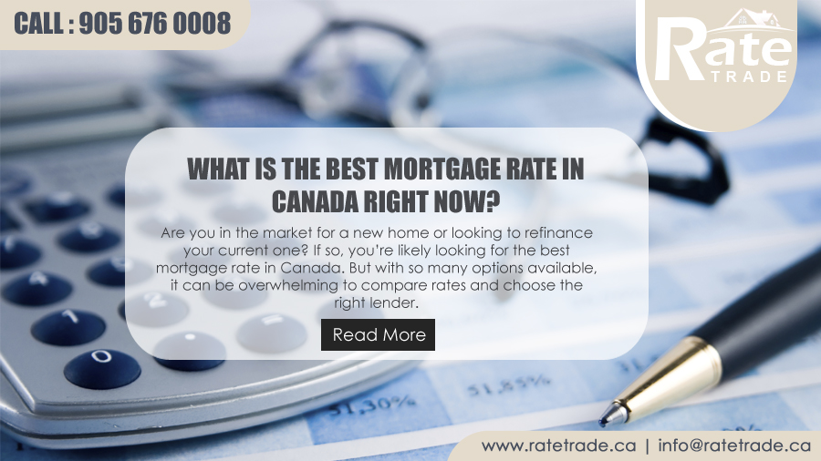 What is the best mortgage rate in Canada right now?